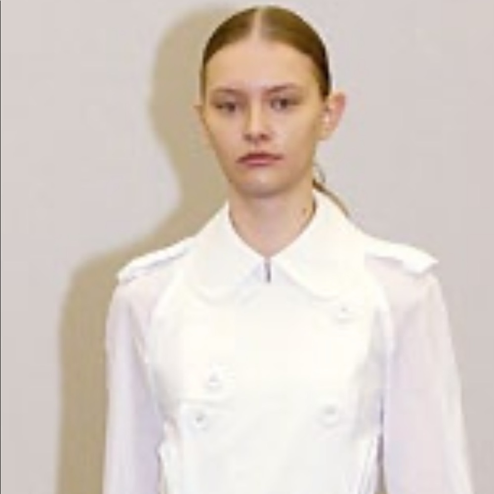 Comme des Garçon TAO linen trench dress M NWT - Picture 4 of 16